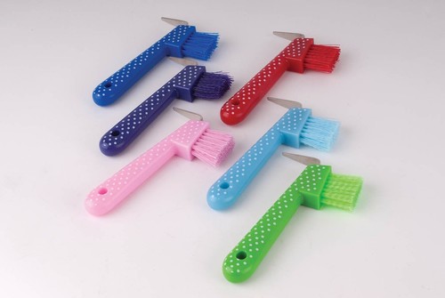 Hoof pick with - hoof,