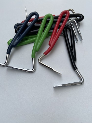 Metal hoof pick with vinyl - with, a